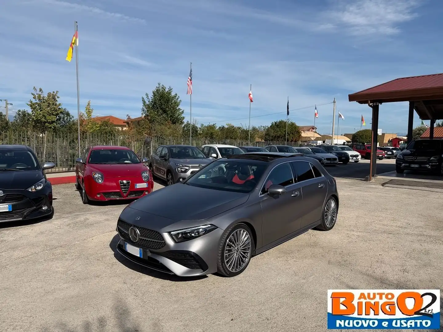 Mercedes-Benz A 200 Classe A - W177 2023 d AMG Line Premium Plus auto Grigio - 1