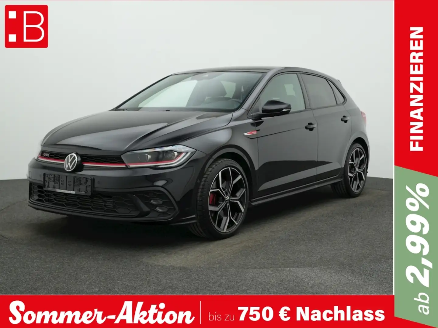Volkswagen Polo GTI 2.0 TSI DSG MATRIX-LED NAVI BEATS 18 PARKASSIS SID Fekete - 1