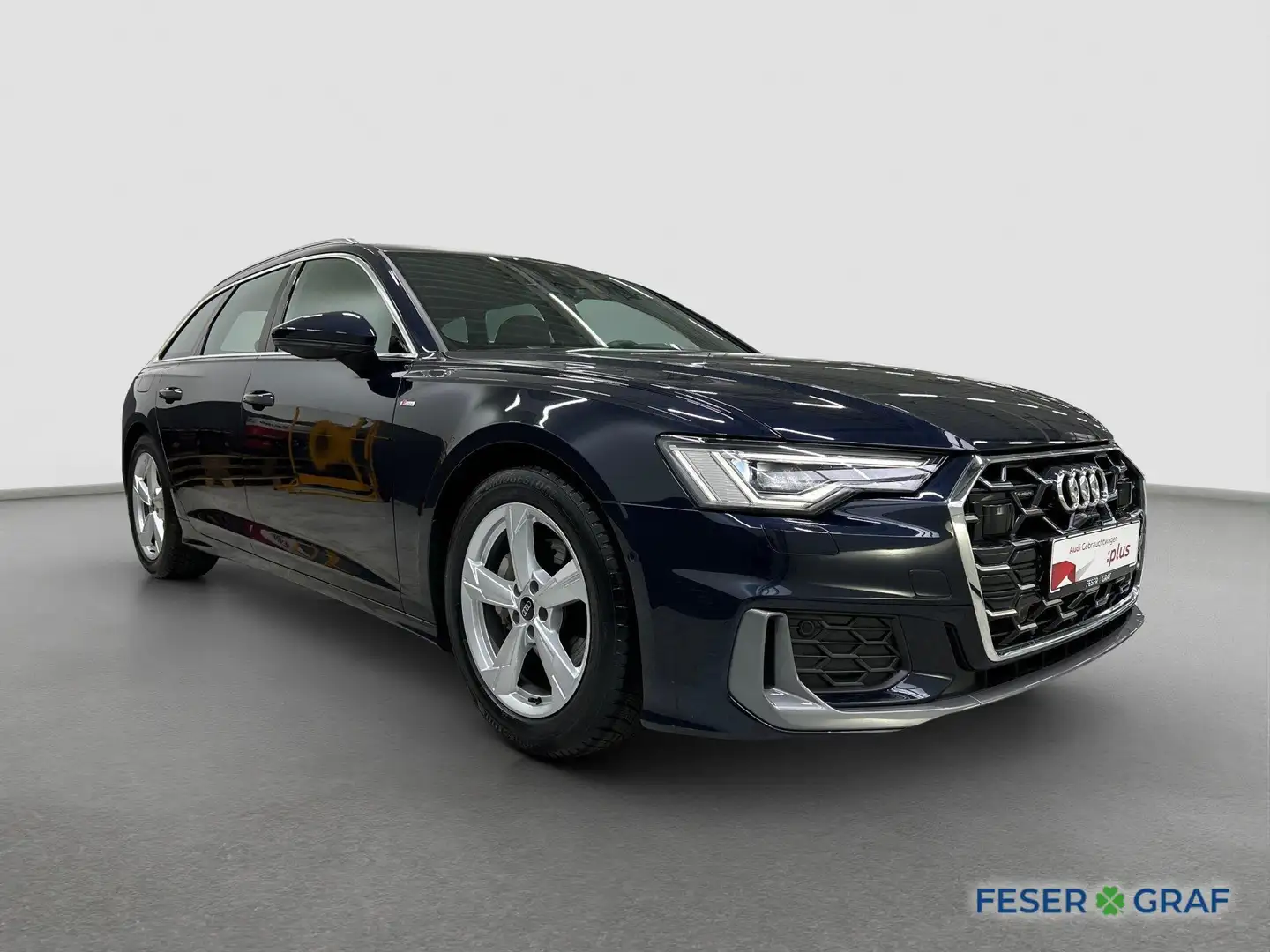 Audi A6 Avant 40 TDI S line quattro S tronic Matrix Pano Blu/Azzurro - 2