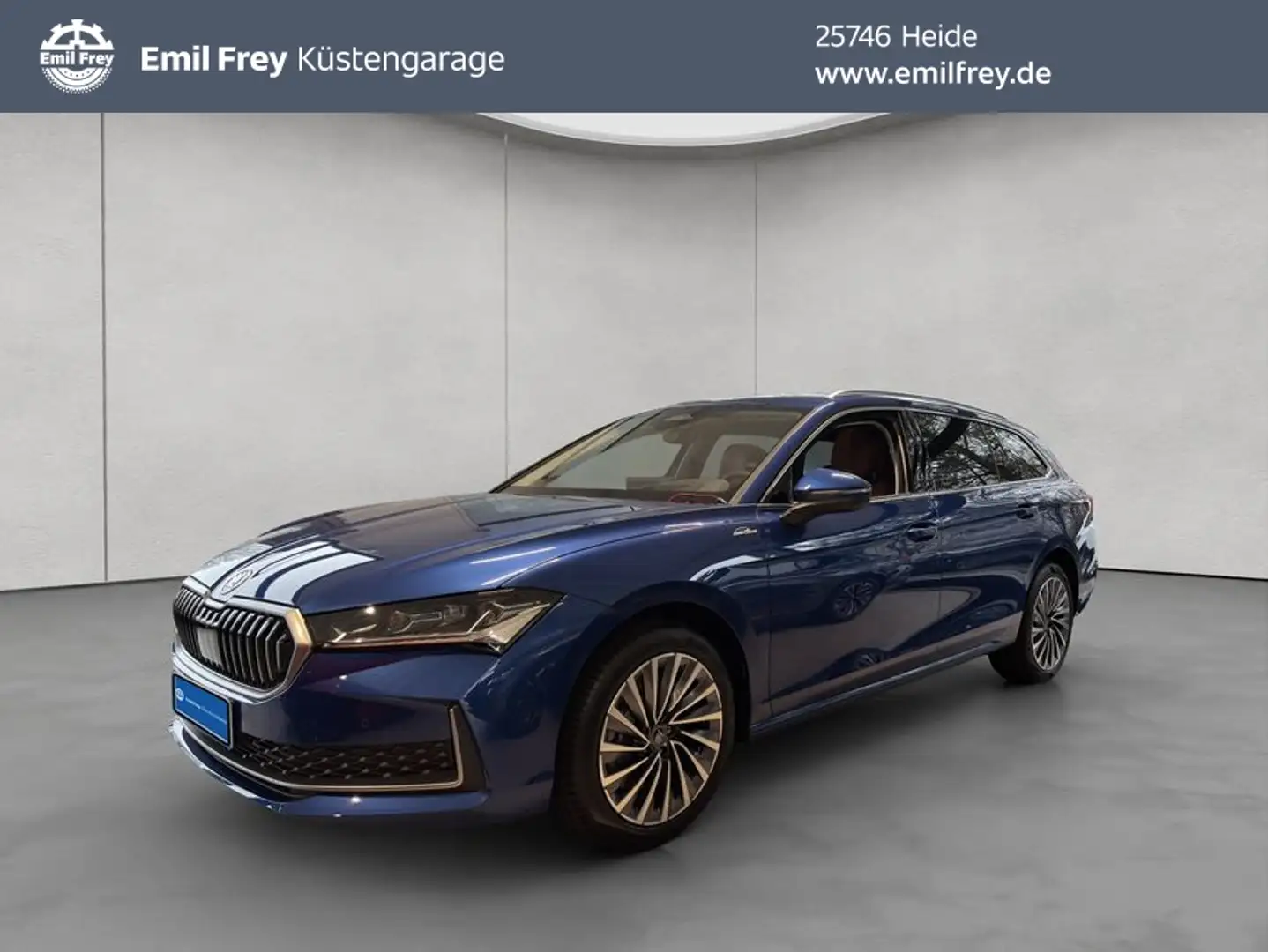 Skoda Superb 2.0 TDI 4x4 L&K Albastru - 1