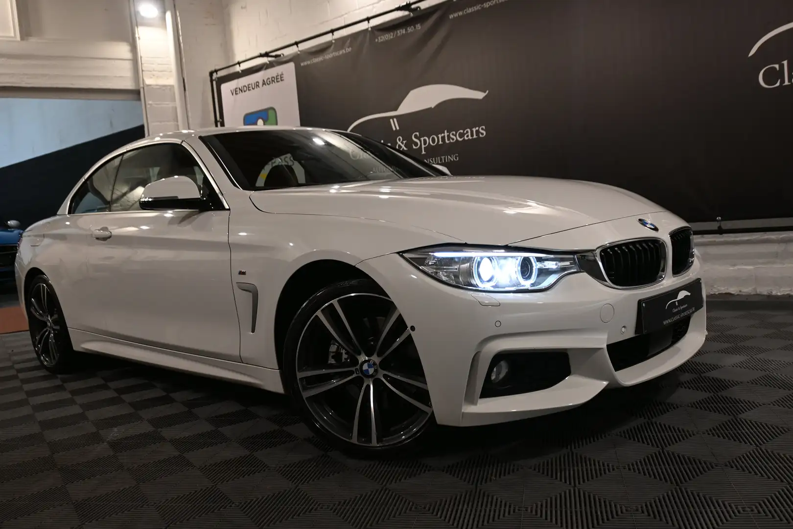 BMW 430 430iA X-Drive / M SPORT /DISTRONIC /HARMAN KARDON Blanc - 2