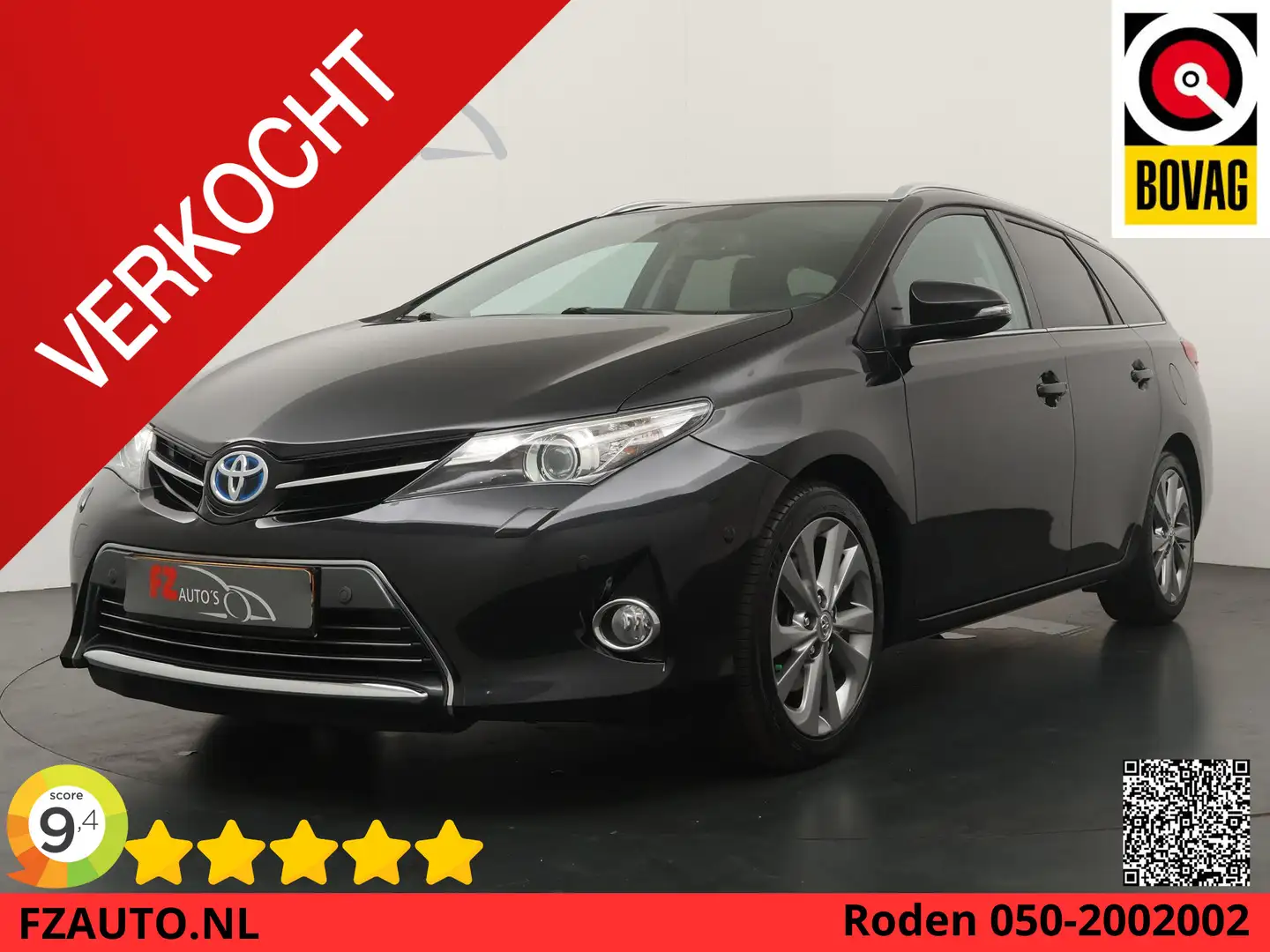 Toyota Auris Touring Sports 1.8 Hybrid Lease Pro - Navigatie - Schwarz - 1