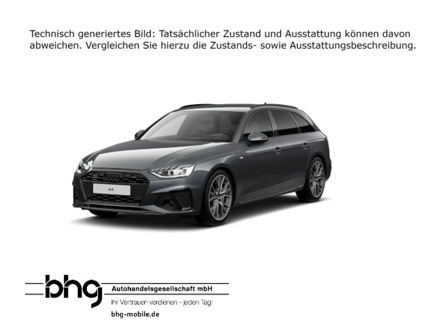 Audi A4 S line 50TDI quattro Grau - 1