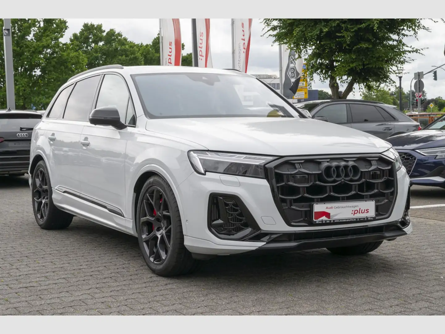 Audi SQ7 Black+/Laser/S-Sitze+/360°/7-Sitze/Pano/HuD/STHZ Blanc - 2