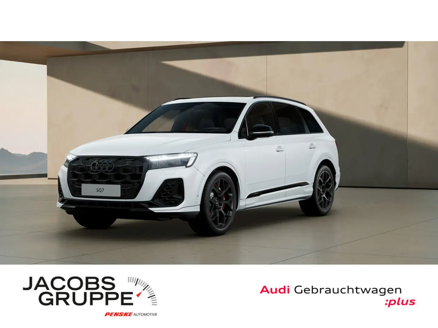 Audi SQ7 Black+/Laser/S-Sitze+/360°/7-Sitze/Pano/HuD/STHZ Weiß - 1
