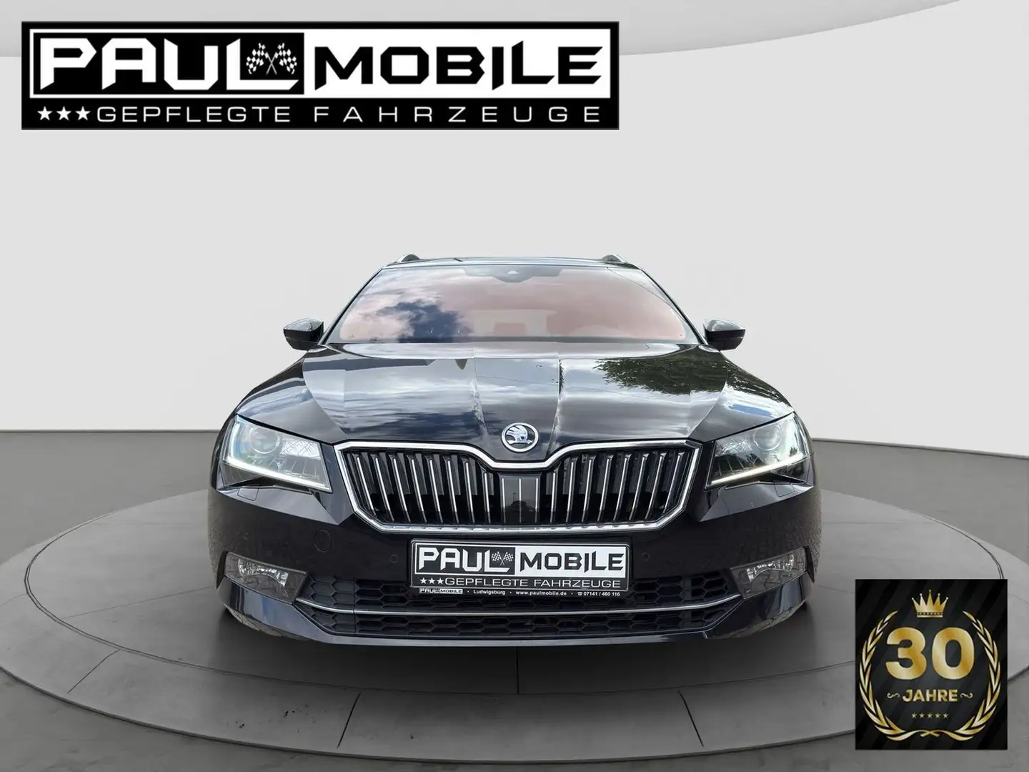 Skoda Superb L&K 4x4 Navi ACC Panorama Leder R-Cam AHK Schwarz - 2