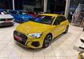 Audi A3 35 TFSI S TRONIC LINE 150CH LED MATRIX-CARPLAY-SEMI CUIR-JANTES 18-BLACK EDITION-1 MAIN Gelb - thumbnail 4