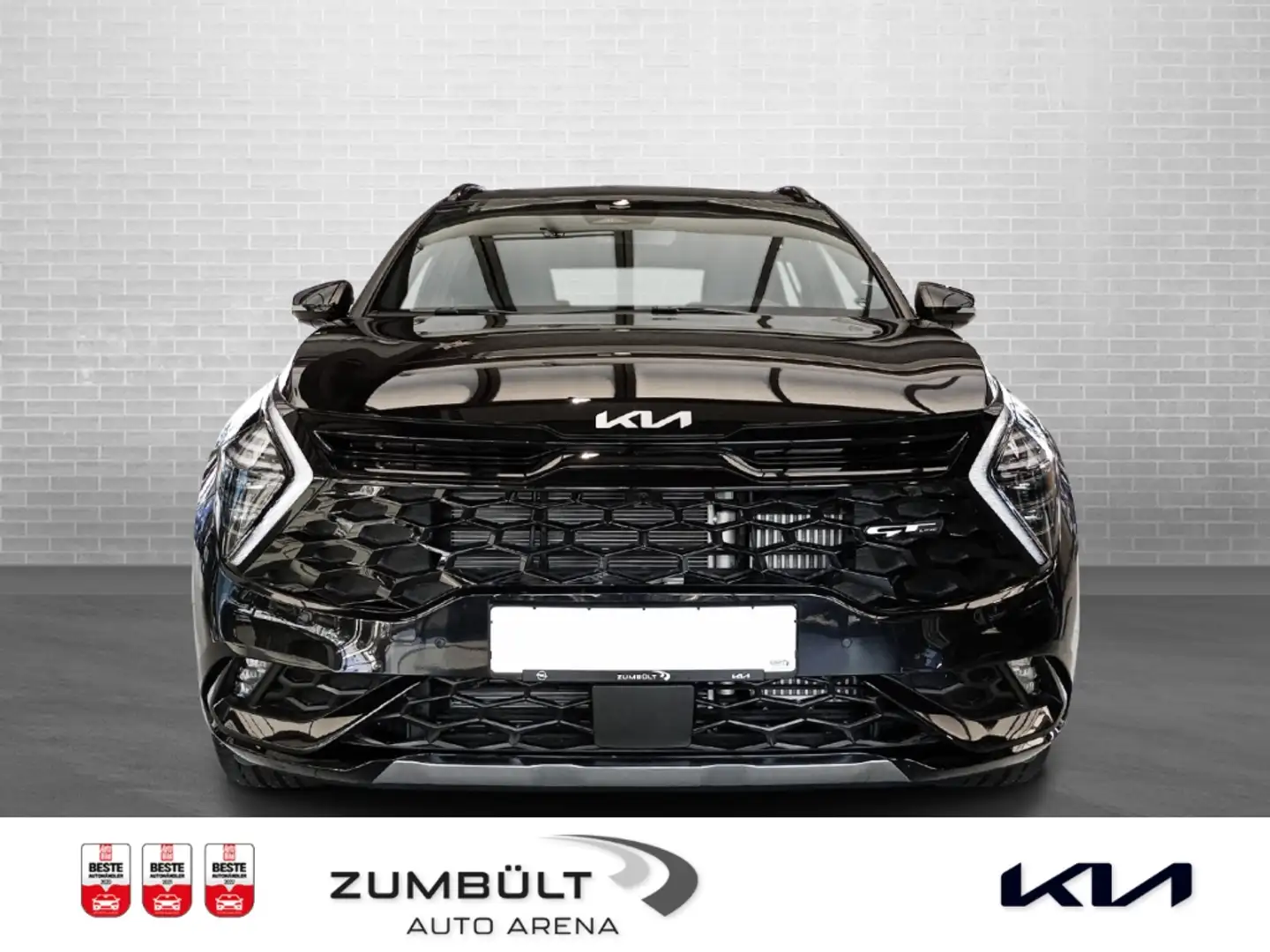 Kia Sportage GT-line 1.6T +DCT 4WD Navi LED+ Zwart - 2