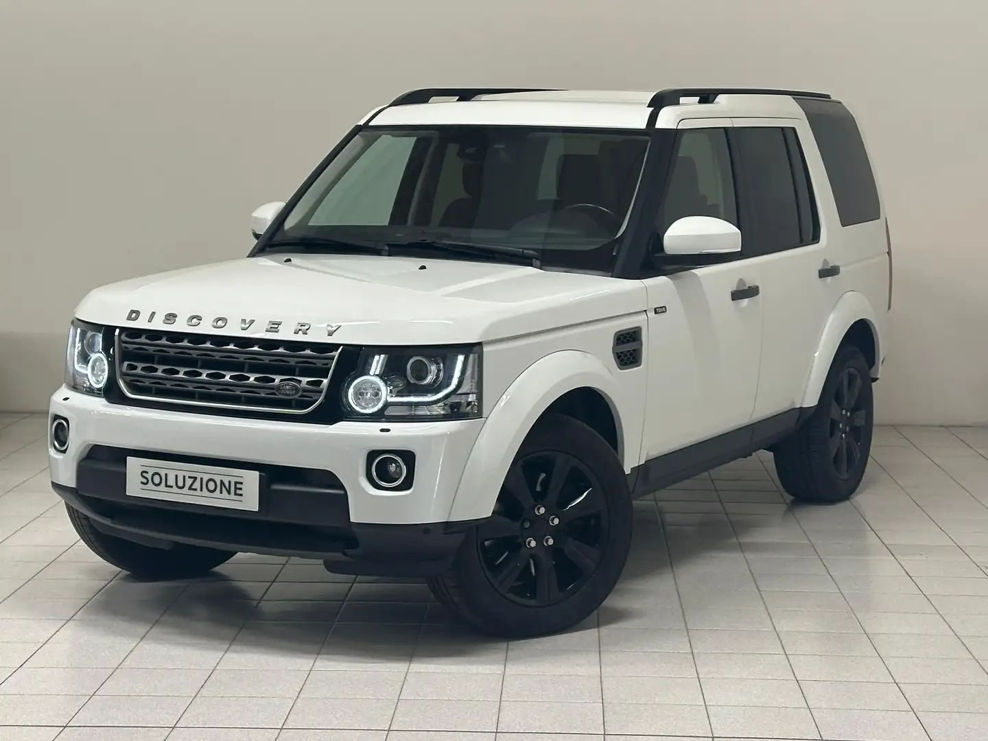 Land Rover Discovery 3.0 TDV6 211CV SE 7 POSTI Blanc - 1