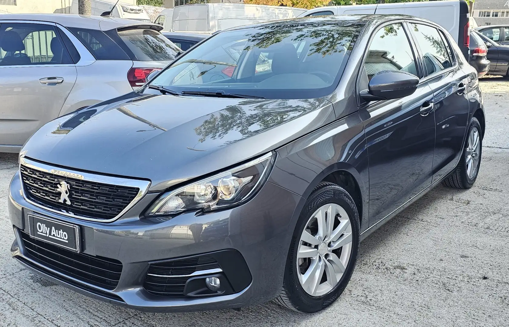 Peugeot 308 308 II 2018 5p 1.5 bluehdi Active s Grigio - 1