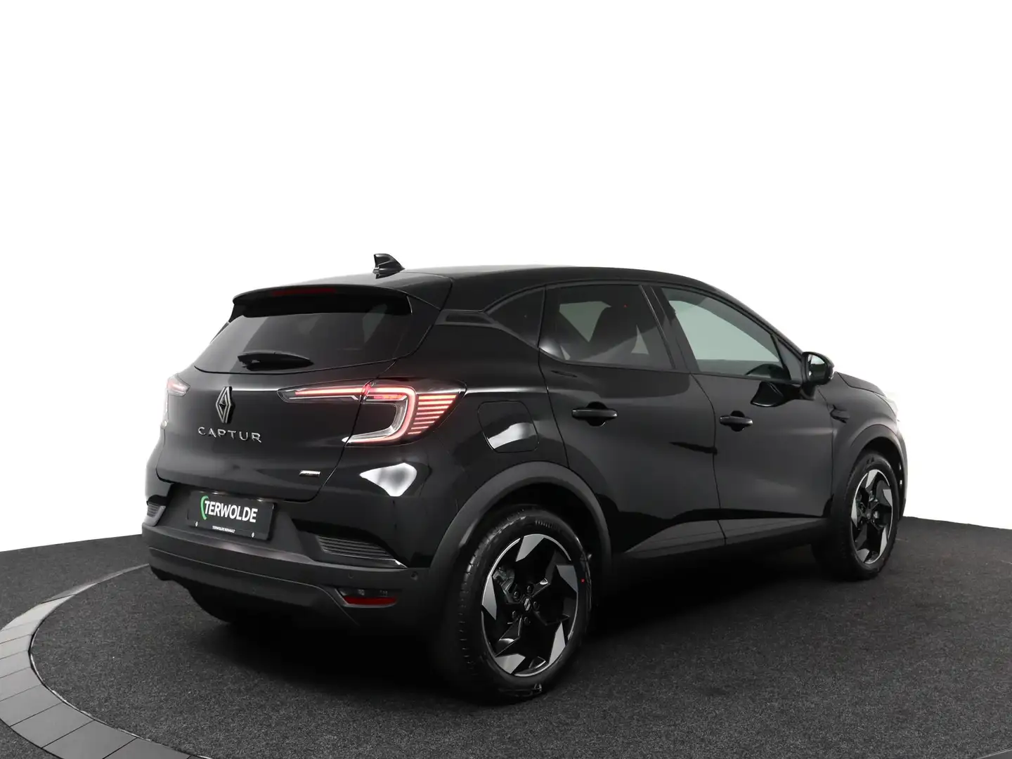 Renault Captur 1.6 E-Tech full hybrid 145 techno | €2.840 Korting Zwart - 2