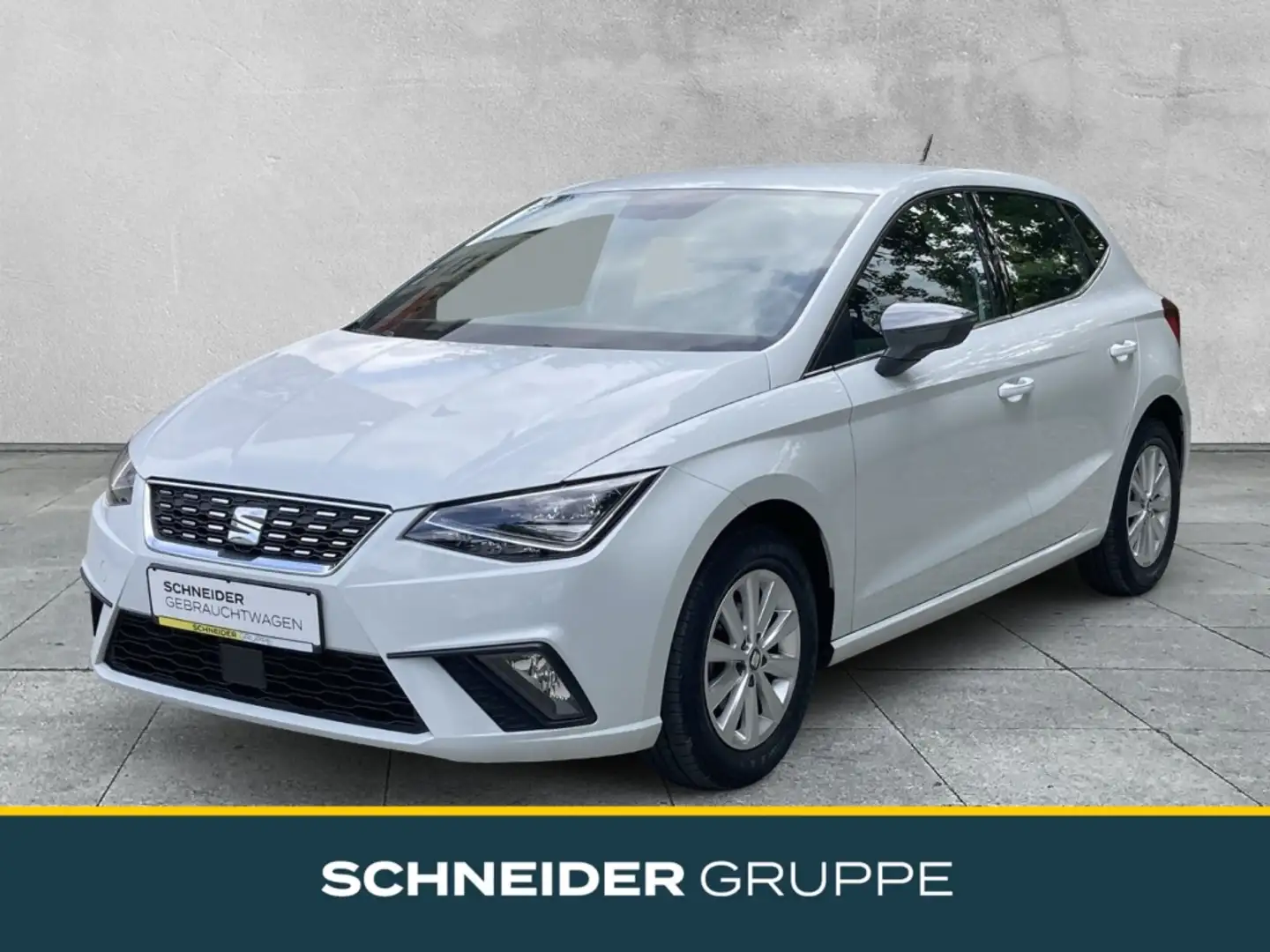 SEAT Ibiza Xcellence BEATS 1.0 TSI +SHZ+PDC+LED+NAVI+ Weiß - 1