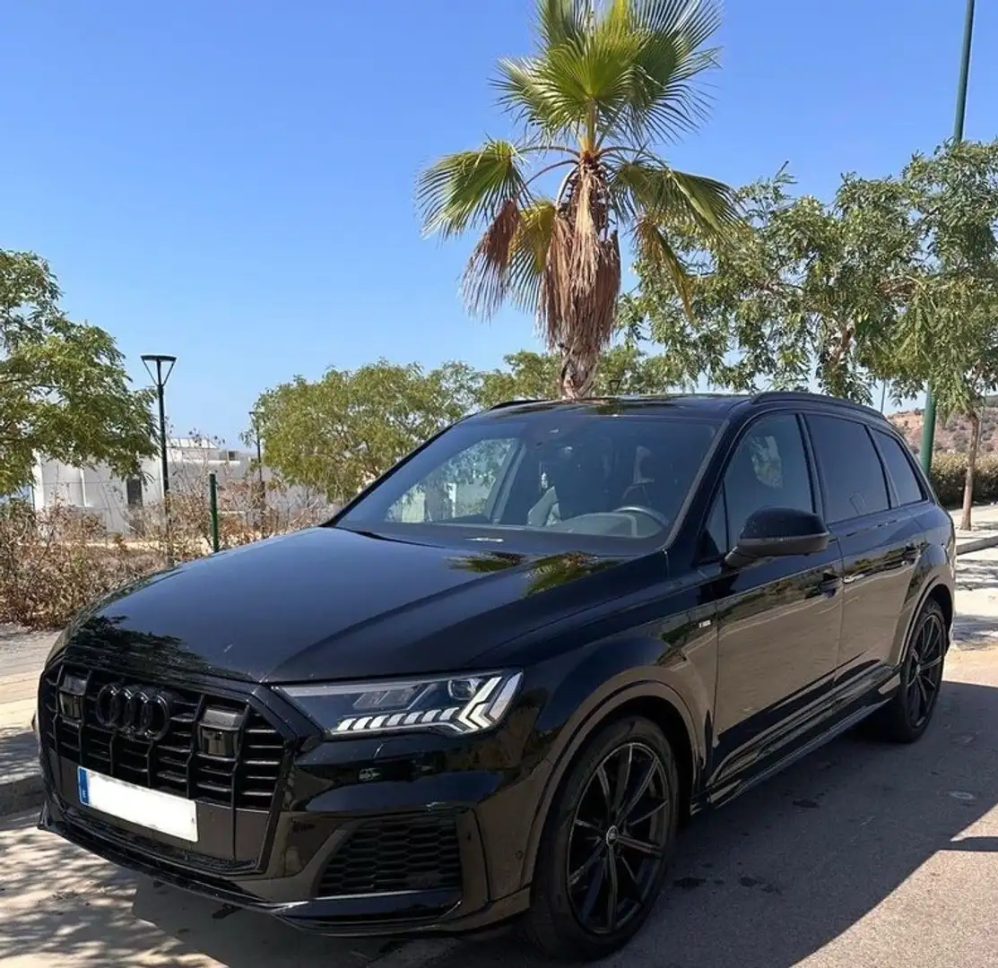 Audi Q7 Black line 50 TDI 210kW (286CV) q. tip. Noir - 1
