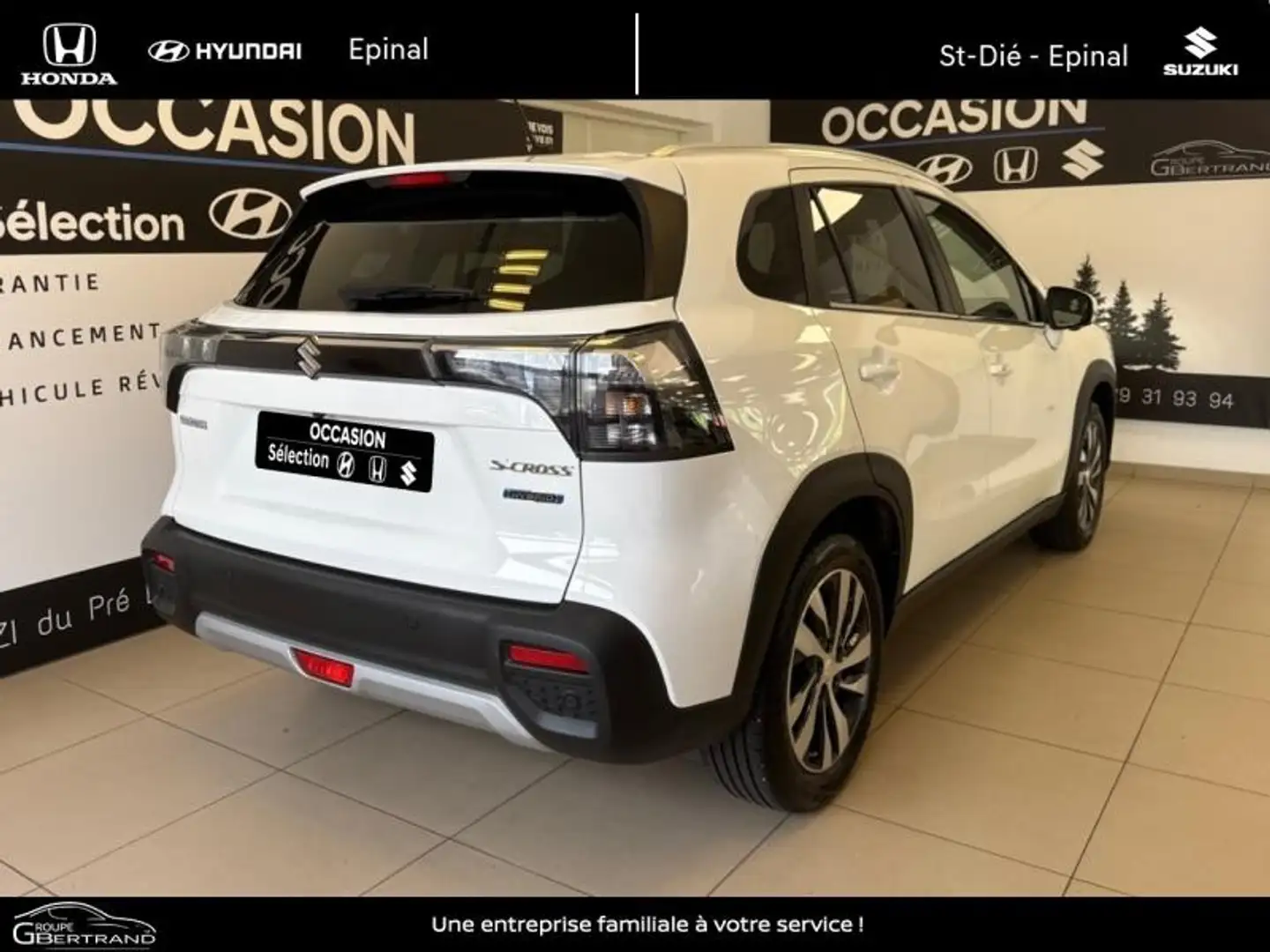 Suzuki S-Cross 1.5 Dualjet Hybrid 115ch Style Auto Allgrip Blanc - 2