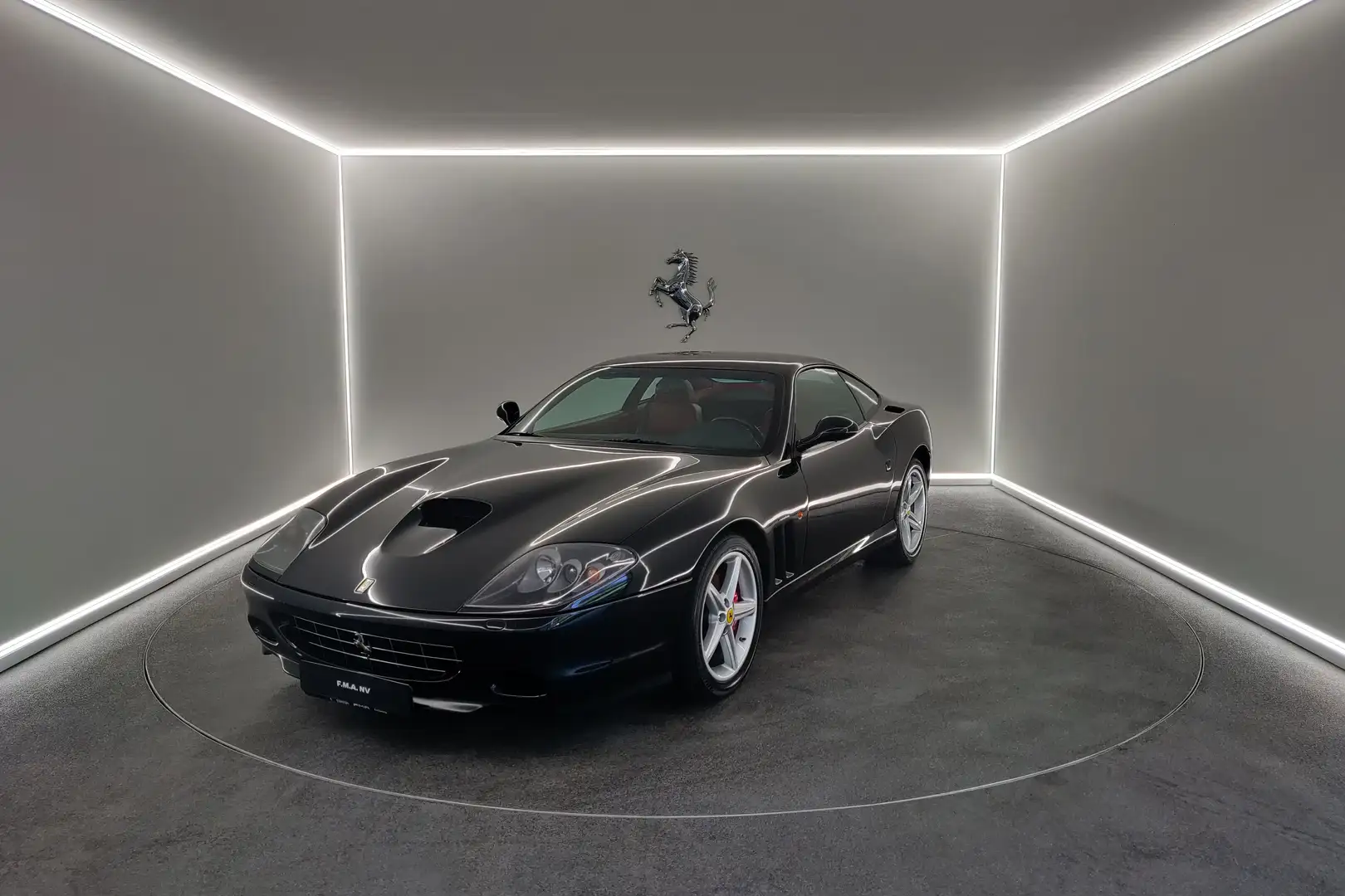 Ferrari 575 Low mileage -Bordeaux interior Black - 1