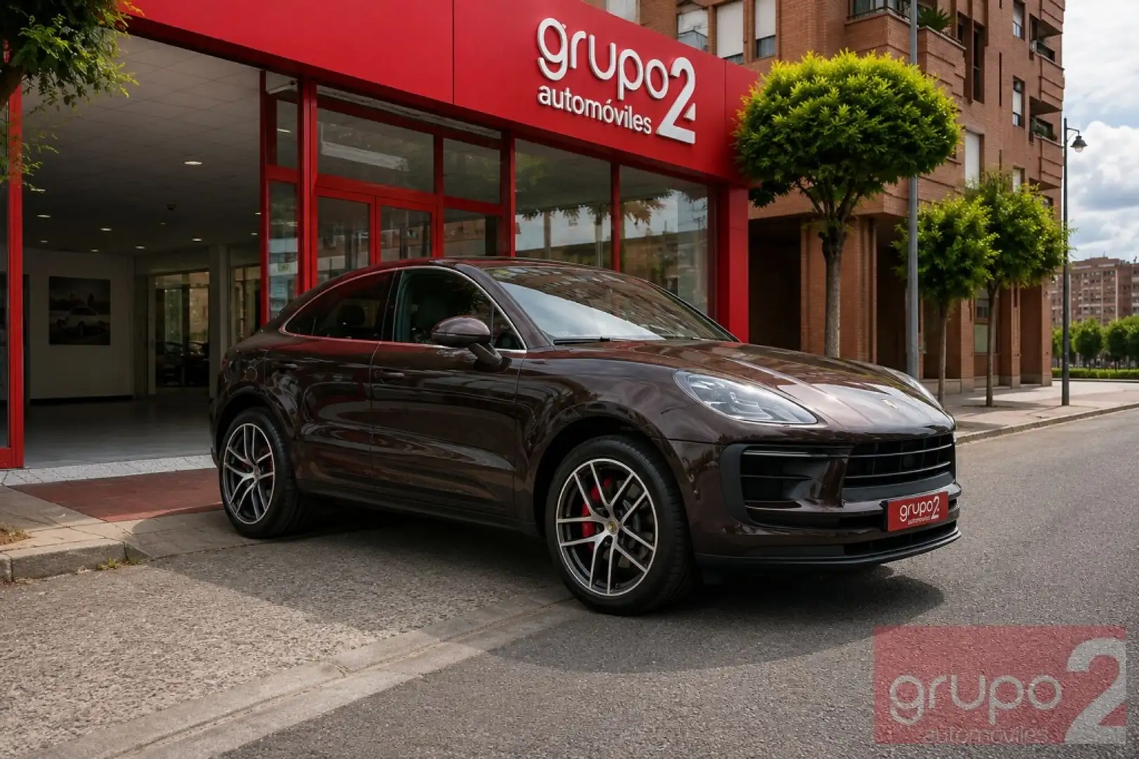 Porsche Macan S Aut. Marrón - 1