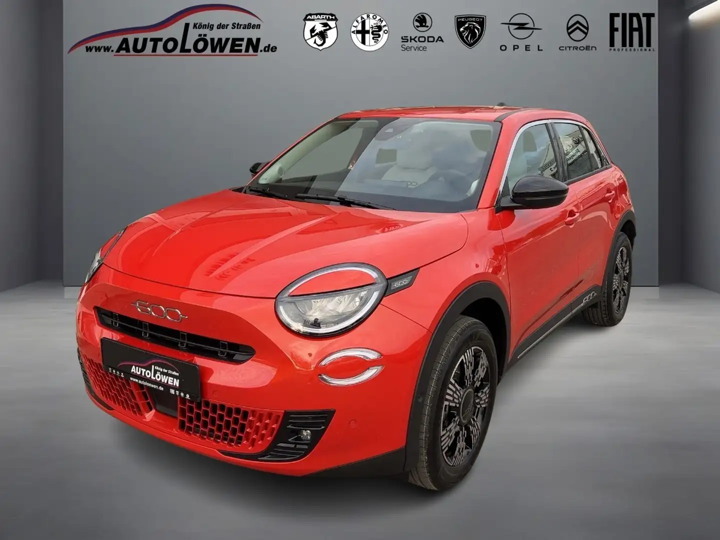 Fiat 600 Hybrid 1.2 DCT Orange - 1