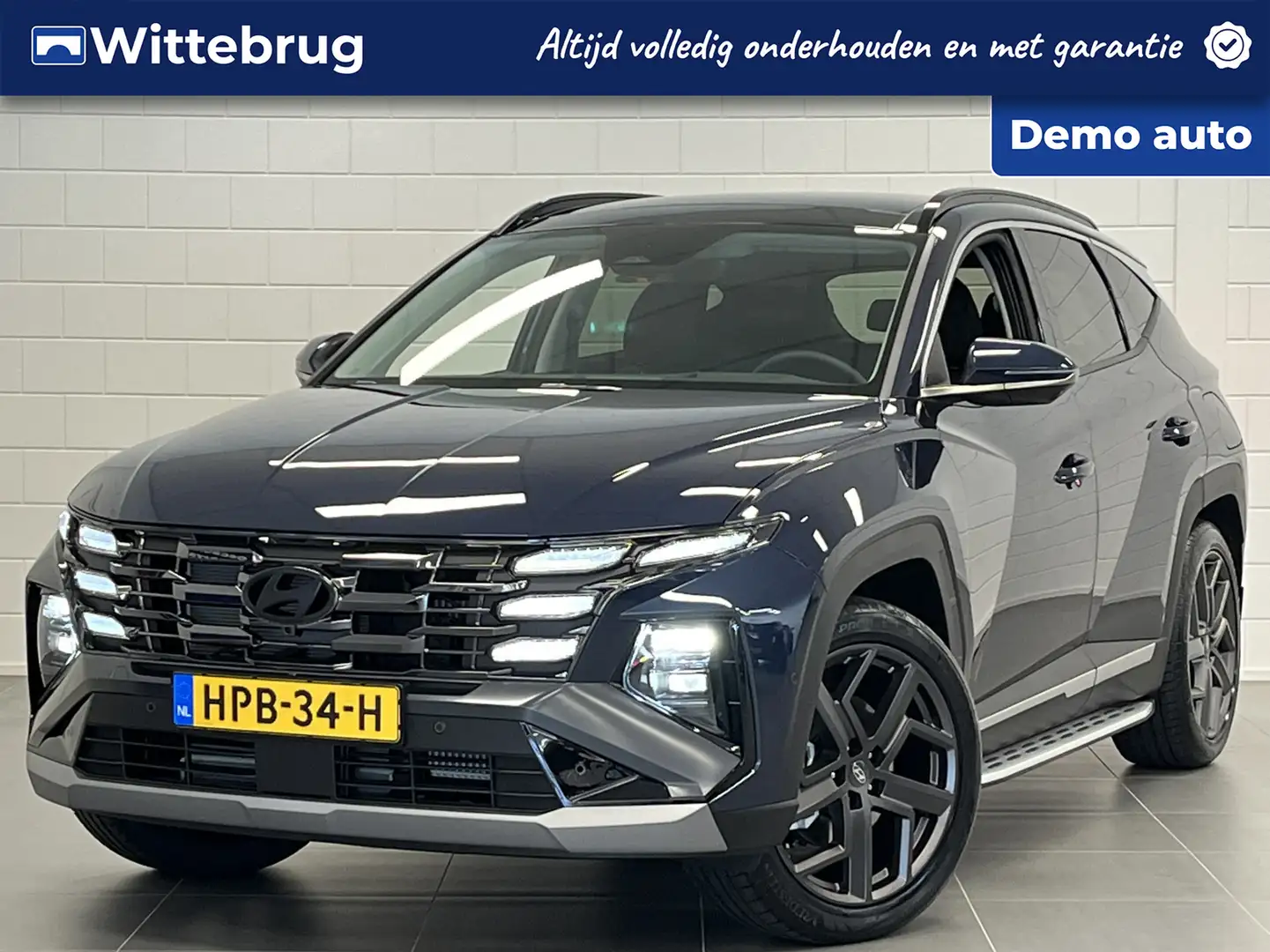 Hyundai TUCSON 1.6 T-GDI PHEV Premium Sky 20 INCH VELGEN | PANORA Blauw - 1