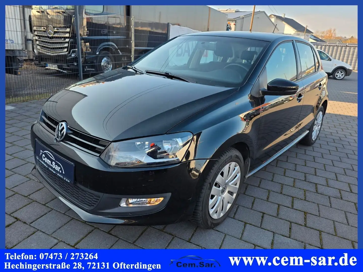 Volkswagen Polo V Comfortline *Klima*4xFach EL.Fensterheber Schwarz - 2