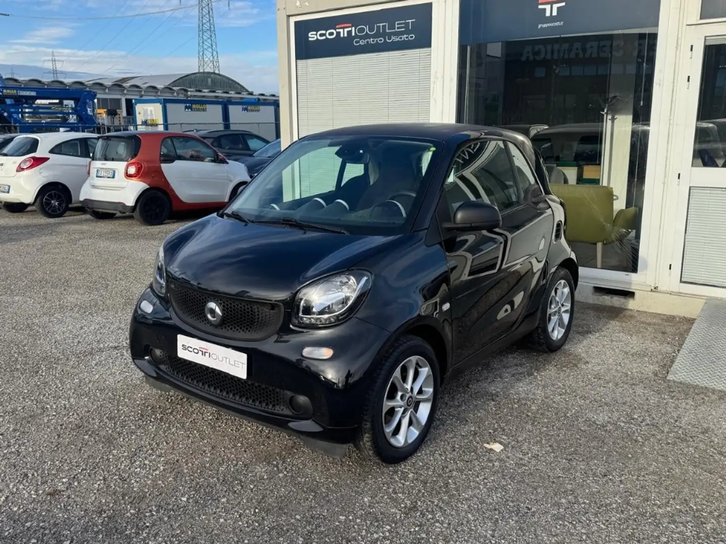 smart forTwo coupe 1.0 Passion Nero - 1