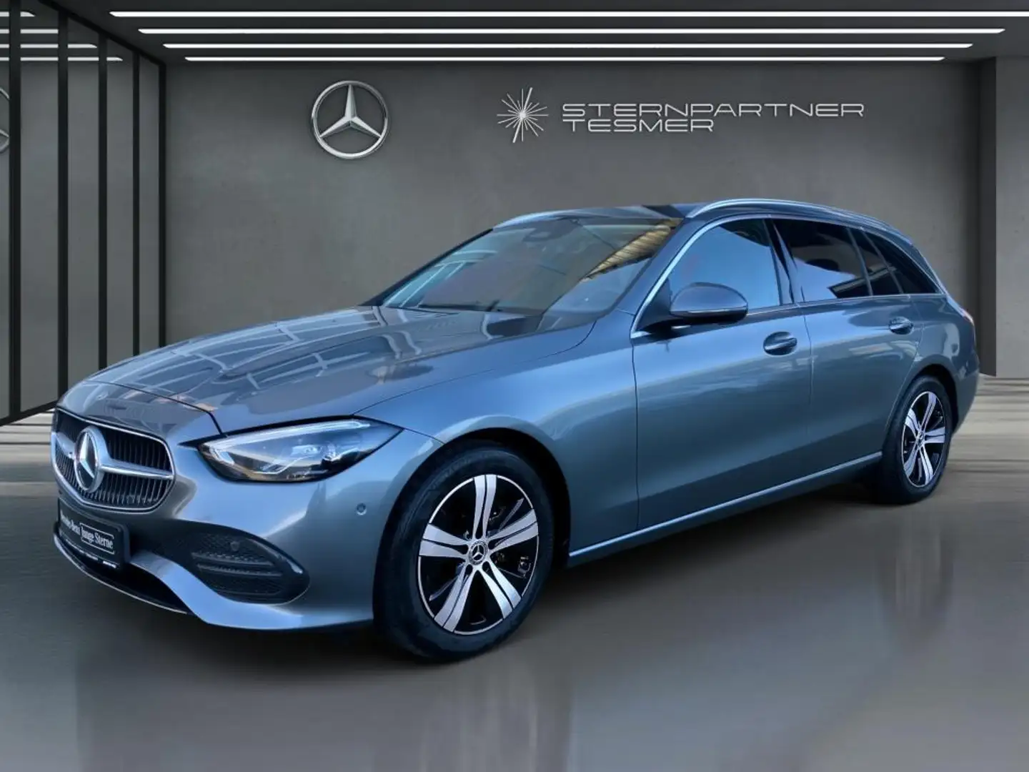Mercedes-Benz C 220 d 4M T StHz AHK Memo-P Agility-C RFK MBUX Grau - 1