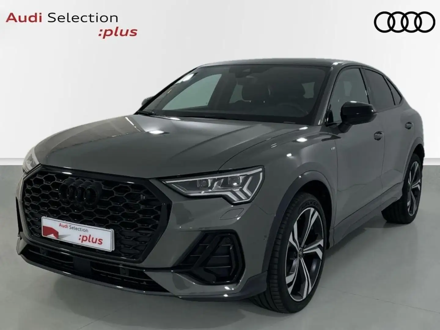 Audi Q3 Sportback 35 TDI Black line S tronic Gris - 1