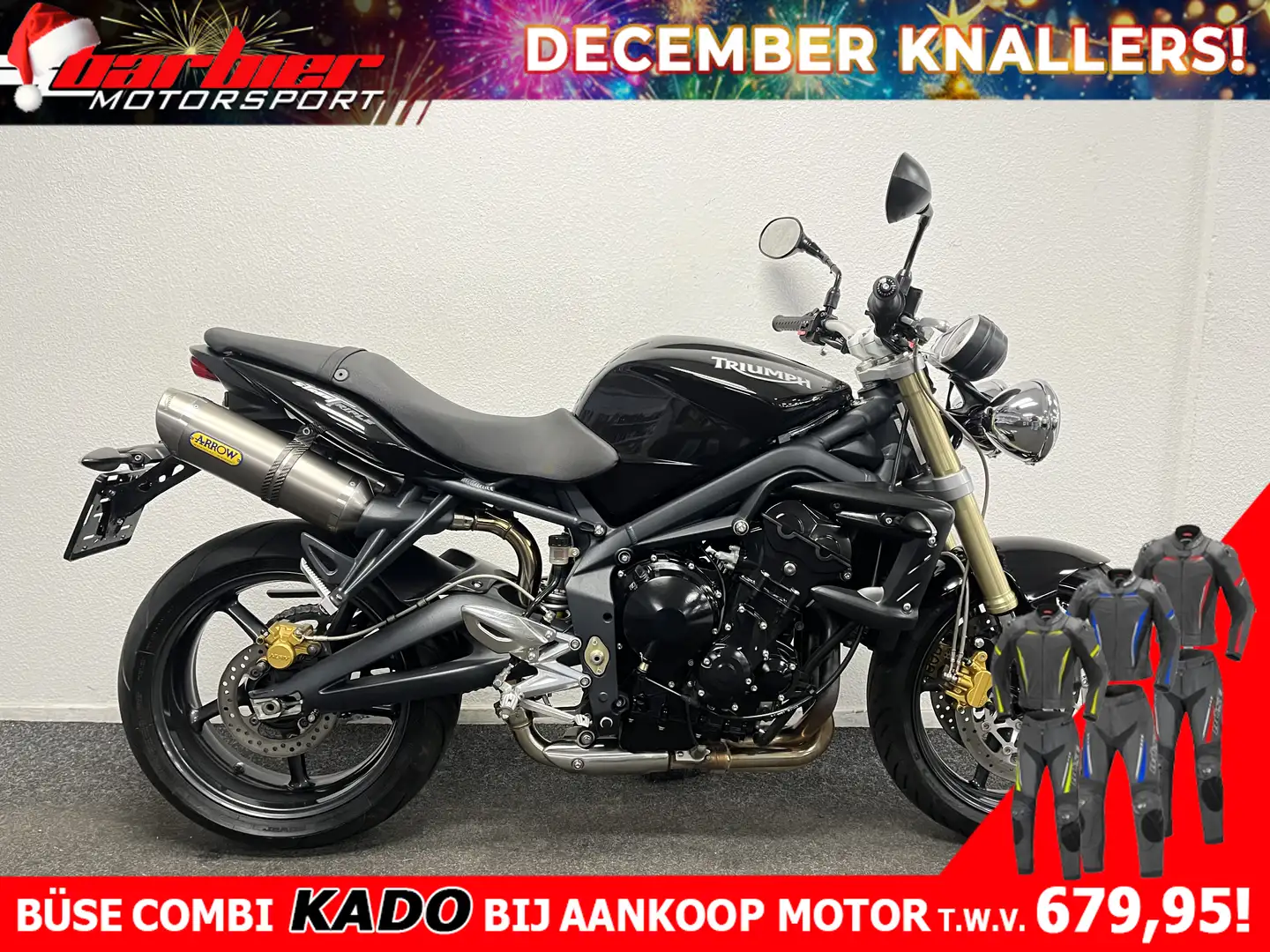 Triumph Street Triple 675 Zwart - 1