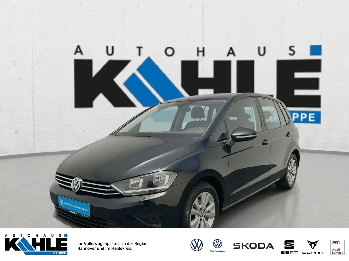 Volkswagen Golf VII 1.4 TSI Sportsvan Comfortline Klima Noir - 1