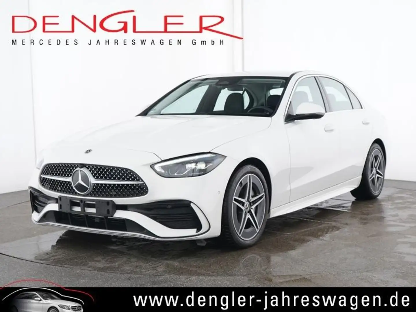 Mercedes-Benz C 180 MEMORY*LED-LICHT*KAMERA AMG Line Advanced+ Weiß - 1