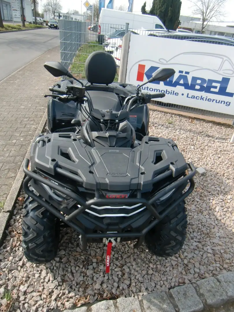 Loncin XWolf 300/AHK/Seilwinde/schwarz sofort verfügbar Siyah - 1
