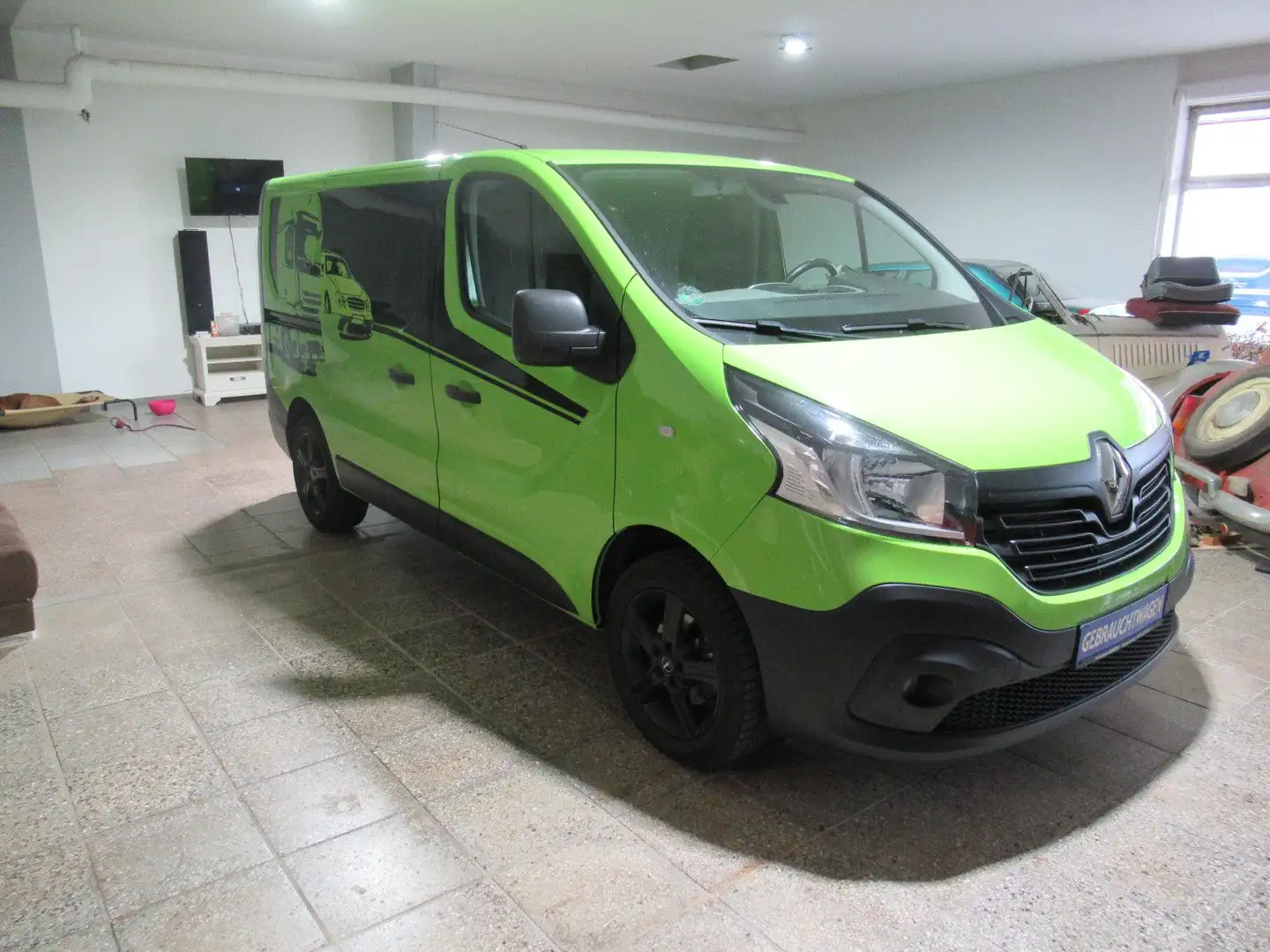 Renault Trafic Doka KLIMA, AHZV, NAV,Kamera Grün - 2