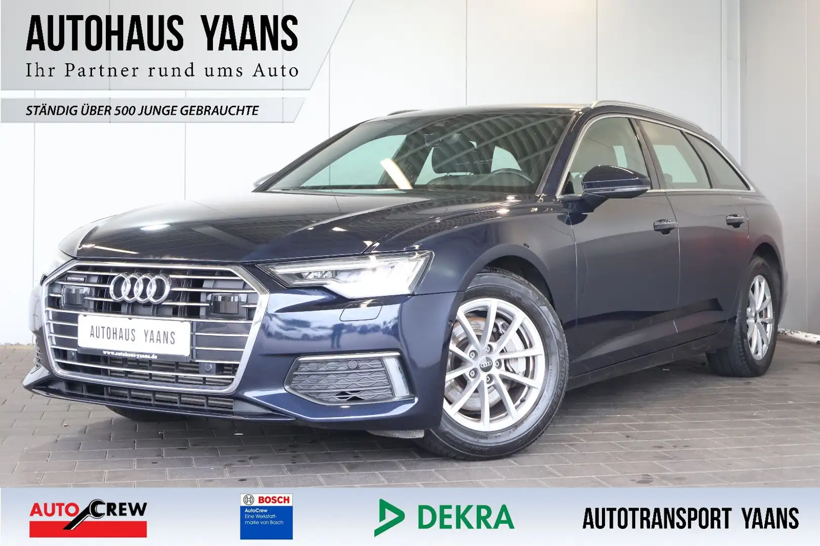 Audi A6 45 TFSI qu. design VIRTUAL+ACC+MATRIX+PANO Blau - 1