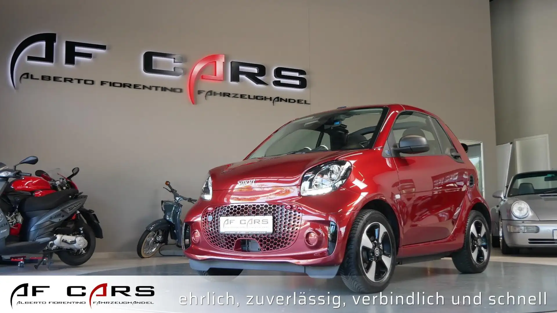 smart forTwo cabrio EQ Tempo Klima DAB Sitzheizung Rot - 1
