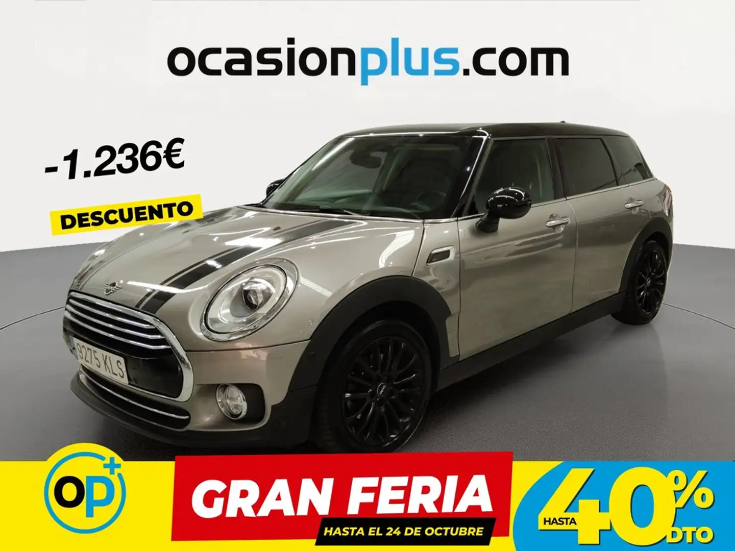 MINI Cooper Clubman Aut. Gris - 1