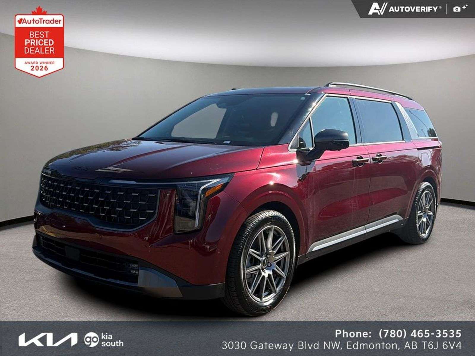2026 Kia Carnival SX+/HUD/SUNROOF/LEATHER/NO ACCIDENTS