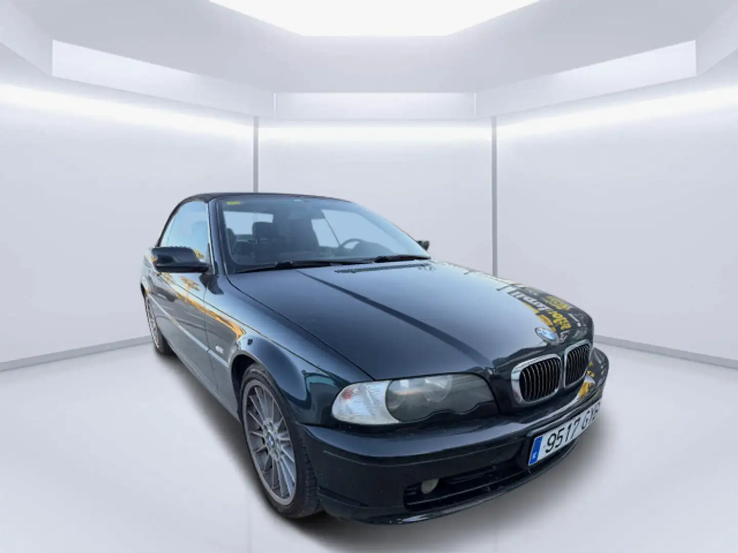 BMW 323 Ci Cabrio Zwart - 1