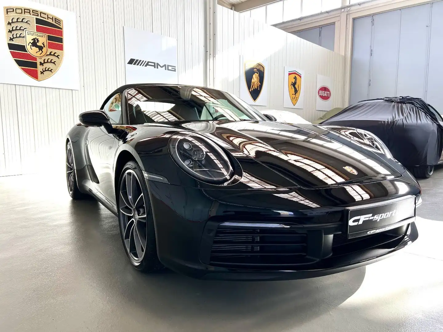 Porsche 992 Carrera 4 CABRIO LED SH  BOSE SAGA uvm. Schwarz - 2