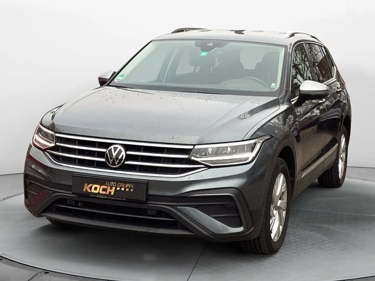 Volkswagen Tiguan Allspace 2.0TDI Life DSG 4M AHK LED Navi Grigio - 2