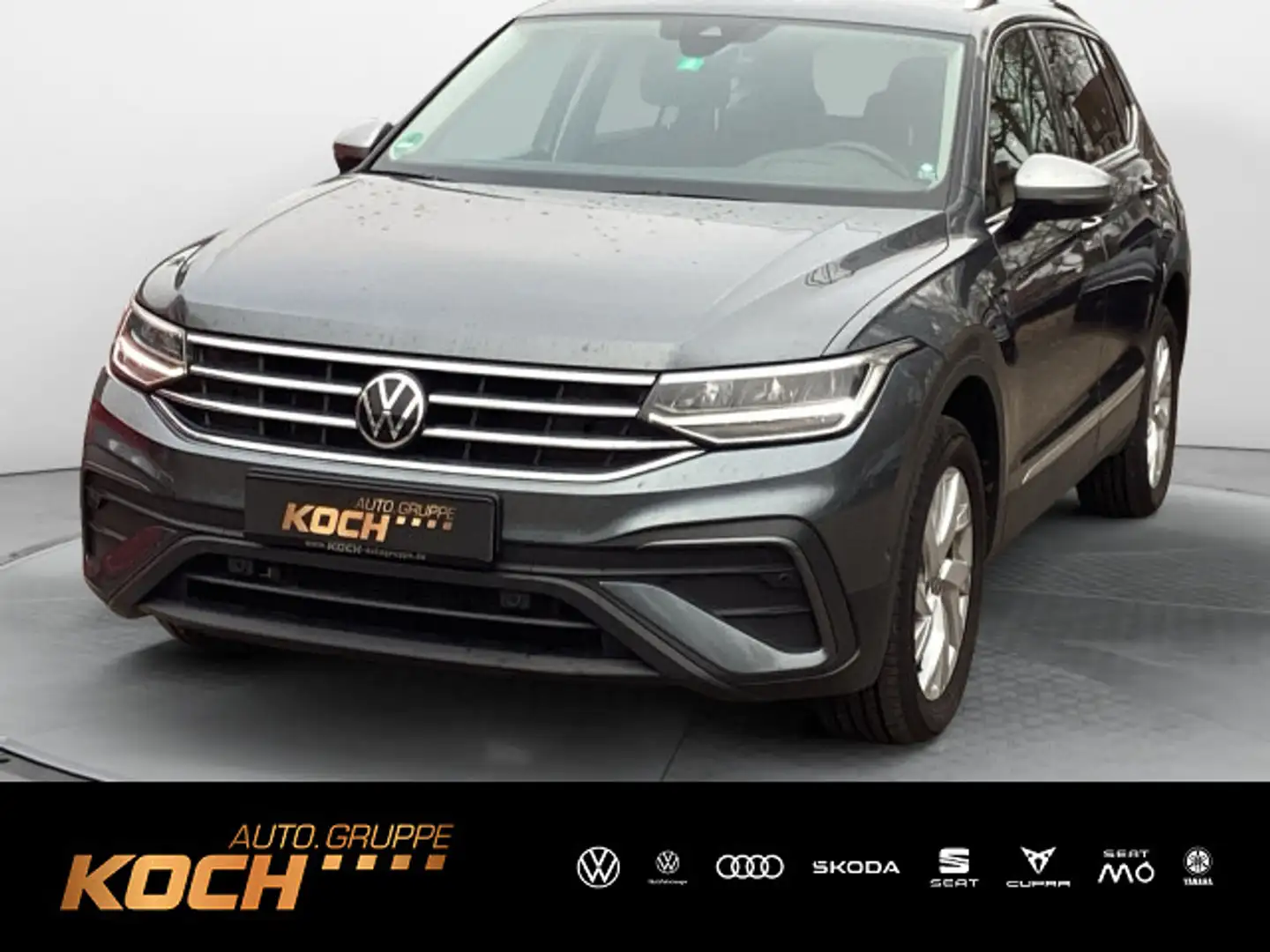 Volkswagen Tiguan Allspace 2.0TDI Life DSG 4M AHK LED Navi Grigio - 1