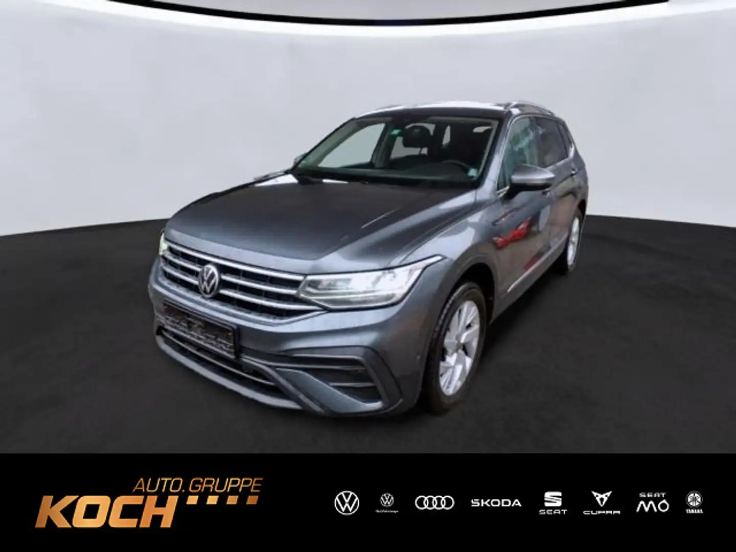 Volkswagen Tiguan Allspace 2.0TDI Life DSG 4M AHK LED Navi Grau - 1