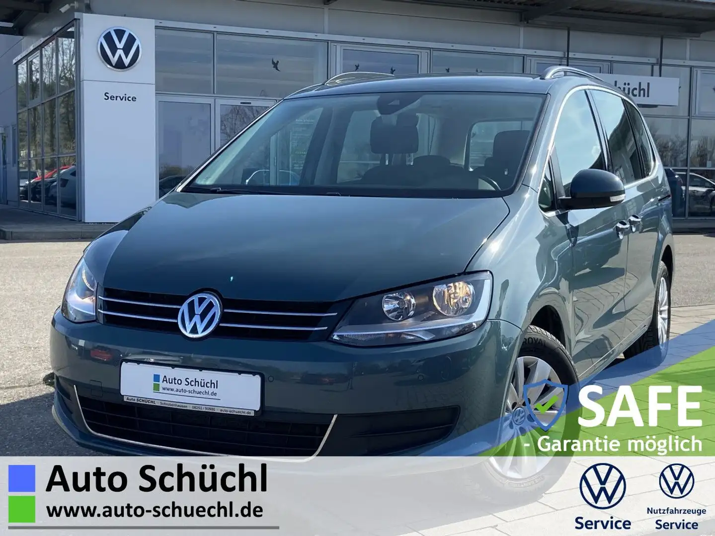 Volkswagen Sharan 2.0 TDI DSG 4-MOTION COMFORTLINE NAVI+SHZ Azul - 1