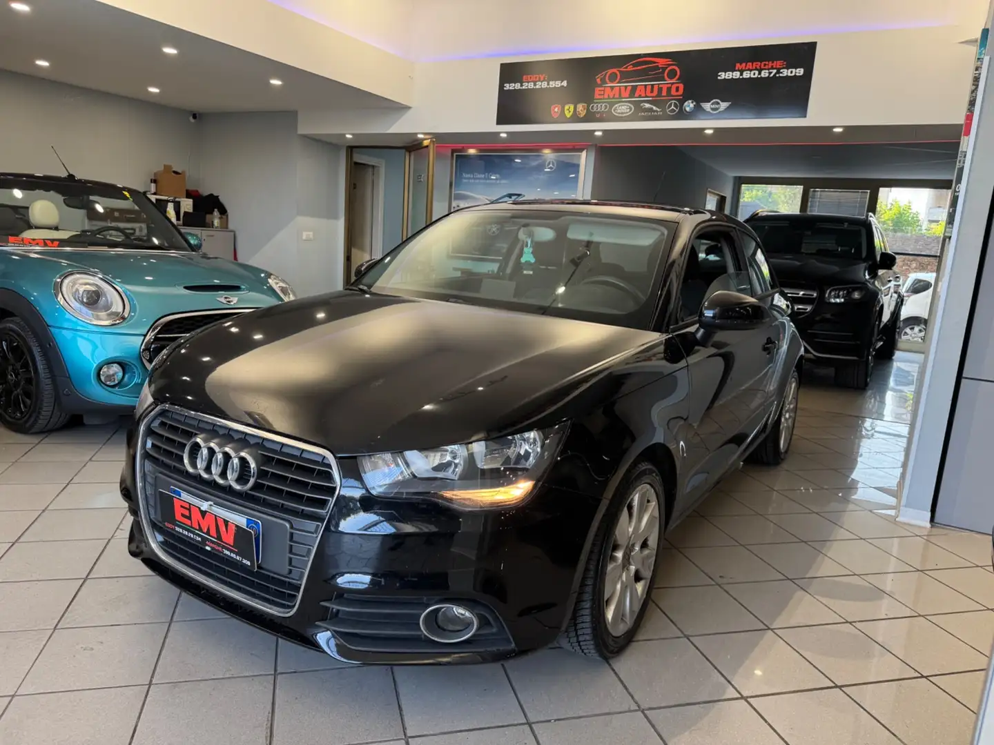 Audi A1 1.6 TDI 105 CV per operatori di settore visti e pi Black - 2