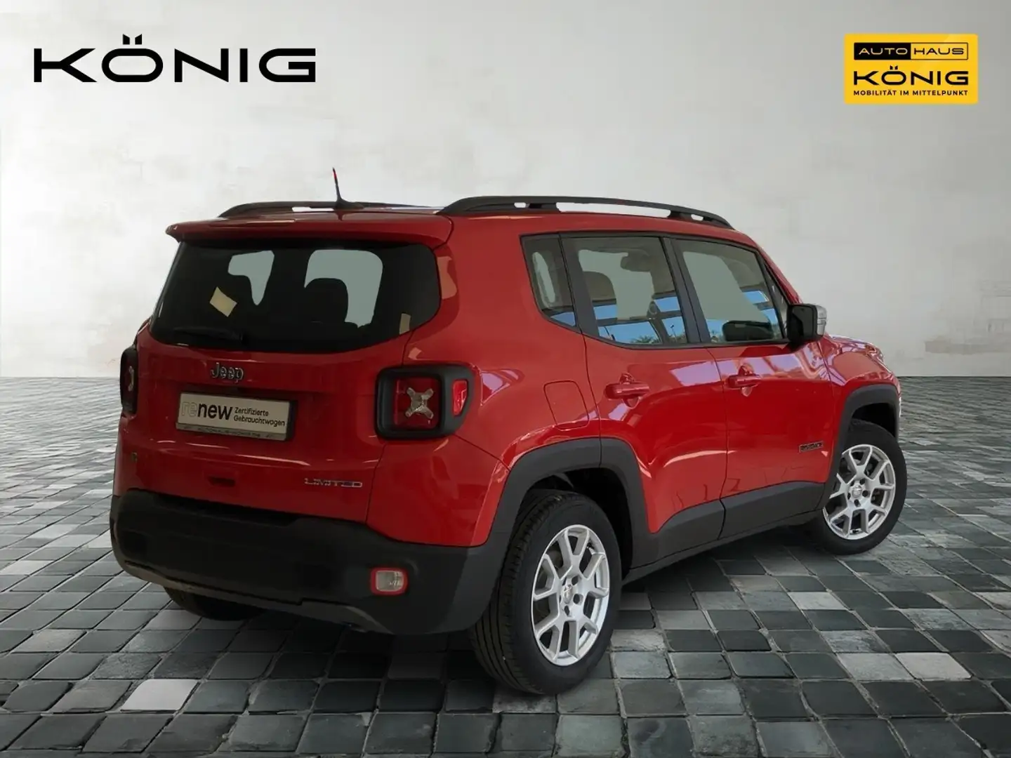 Jeep Renegade 1.5 Limited MHEV 130 Automatik Rot - 2