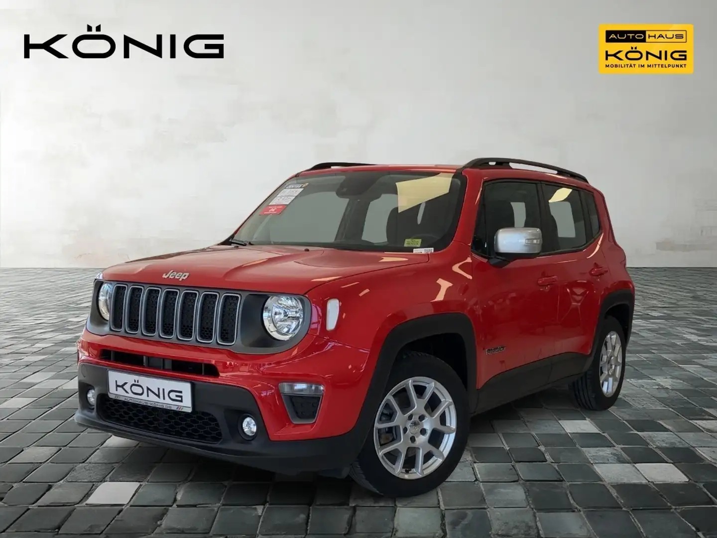 Jeep Renegade 1.5 Limited MHEV 130 Automatik Rot - 1