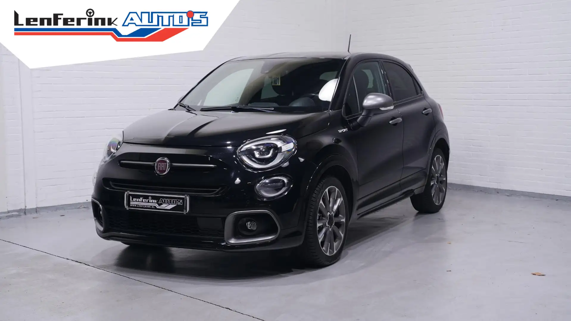 Fiat 500X 1.3 GSE Sport ACC PDC v+a NAP DAB Navigatie Apple- Schwarz - 1