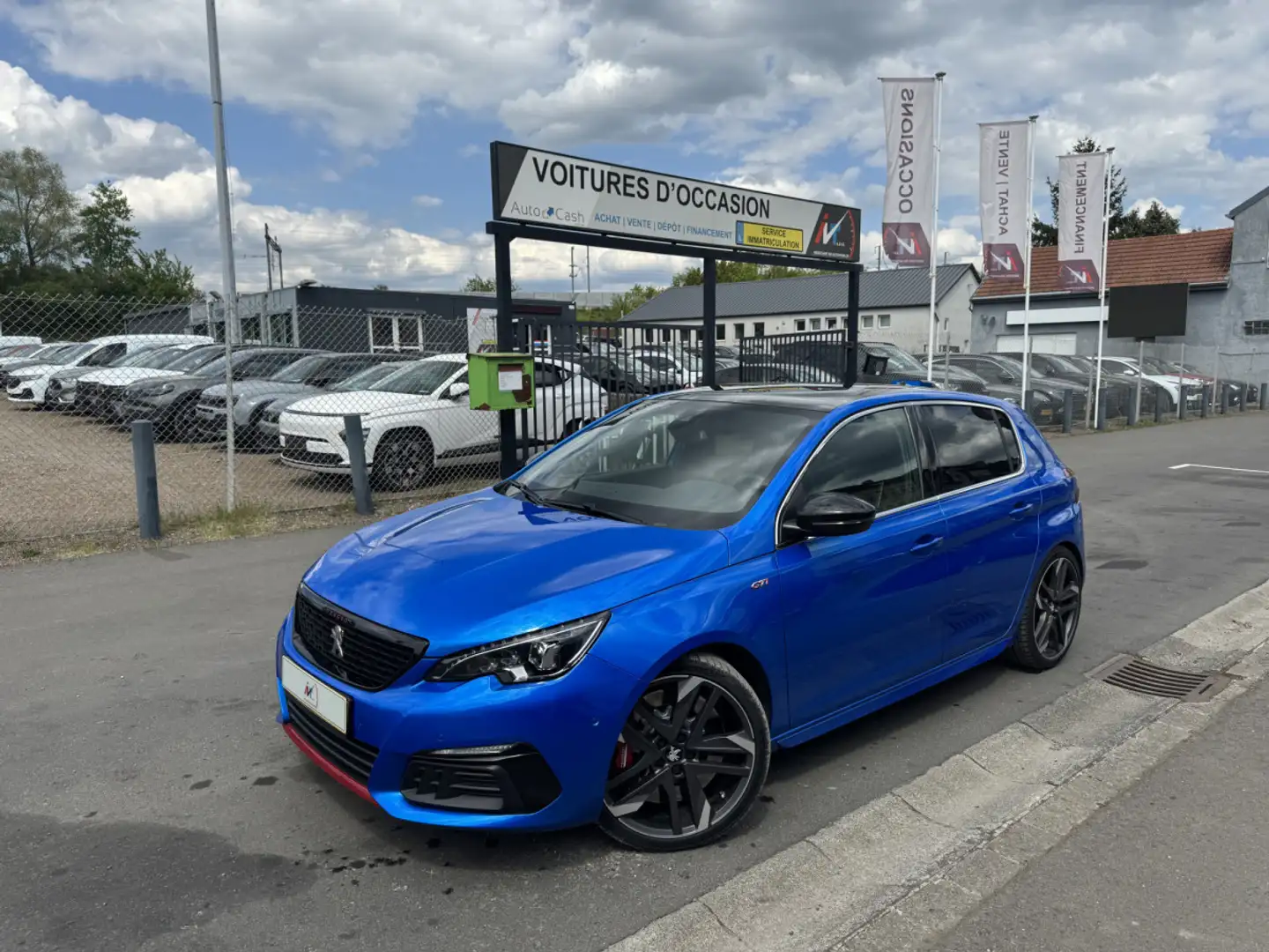 Peugeot 308 GTI Bleu - 1