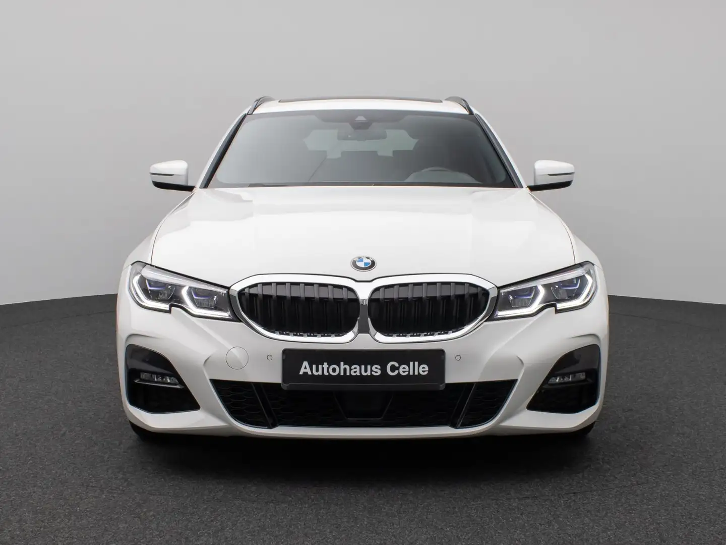 BMW 320 d  M Sport Panorama Kamera Laser Stop&Go AHK Blanc - 2