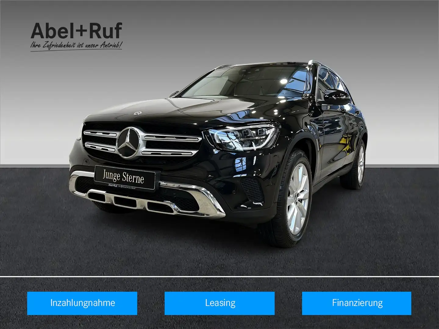 Mercedes-Benz GLC 300 de 4M CHROM+LED+DISTR+Ambi+Kamera+TotW Schwarz - 1
