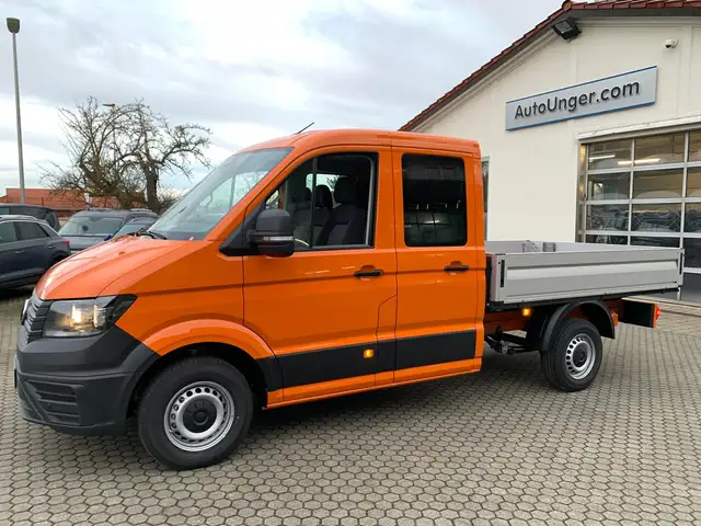 Volkswagen Crafter 35 DoKa Pritsche MR AHK Garantie 5J/250'km
