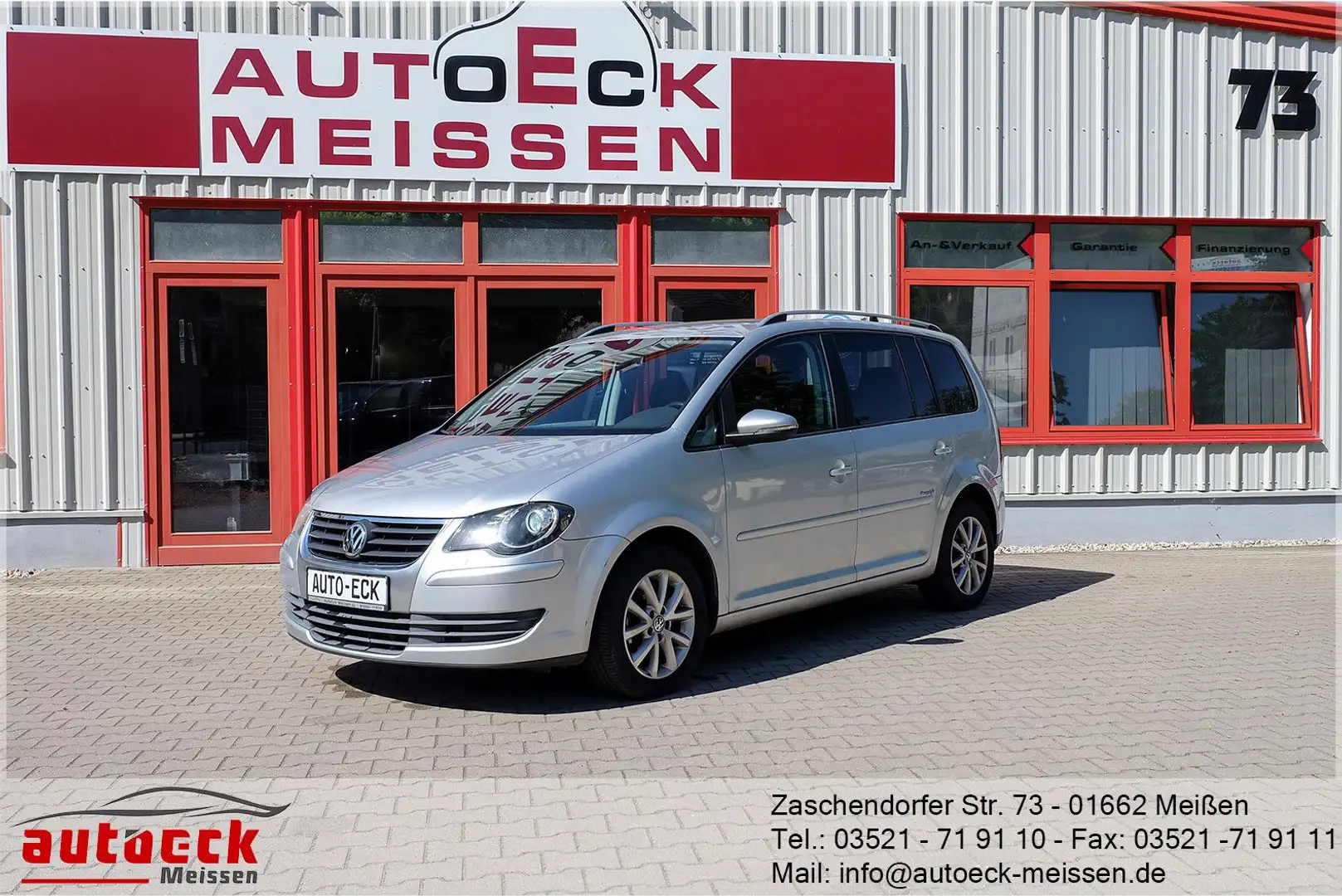 Volkswagen Touran Freestyle 7 SITZER|KLIMA|PDC|NAVI|HU NEU Silber - 1